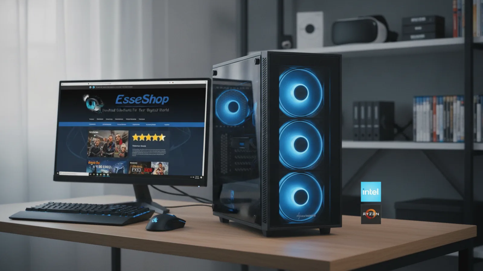EsseShop IT product and use context