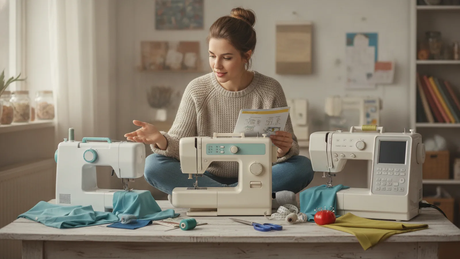 How To Choose A Beginner Sewing Machine | Graemeakers
