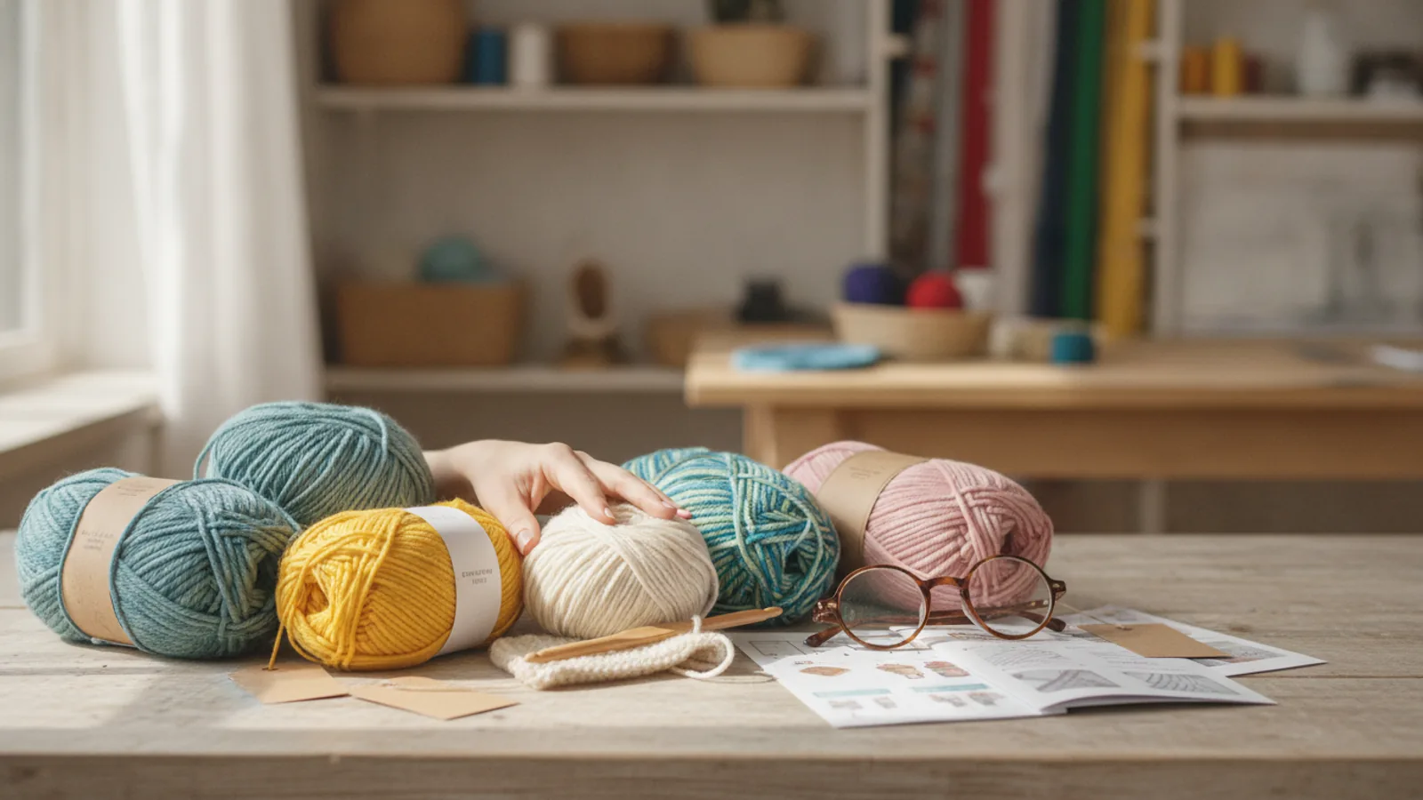 How To Choose Yarn For A First Project | Graemeakers