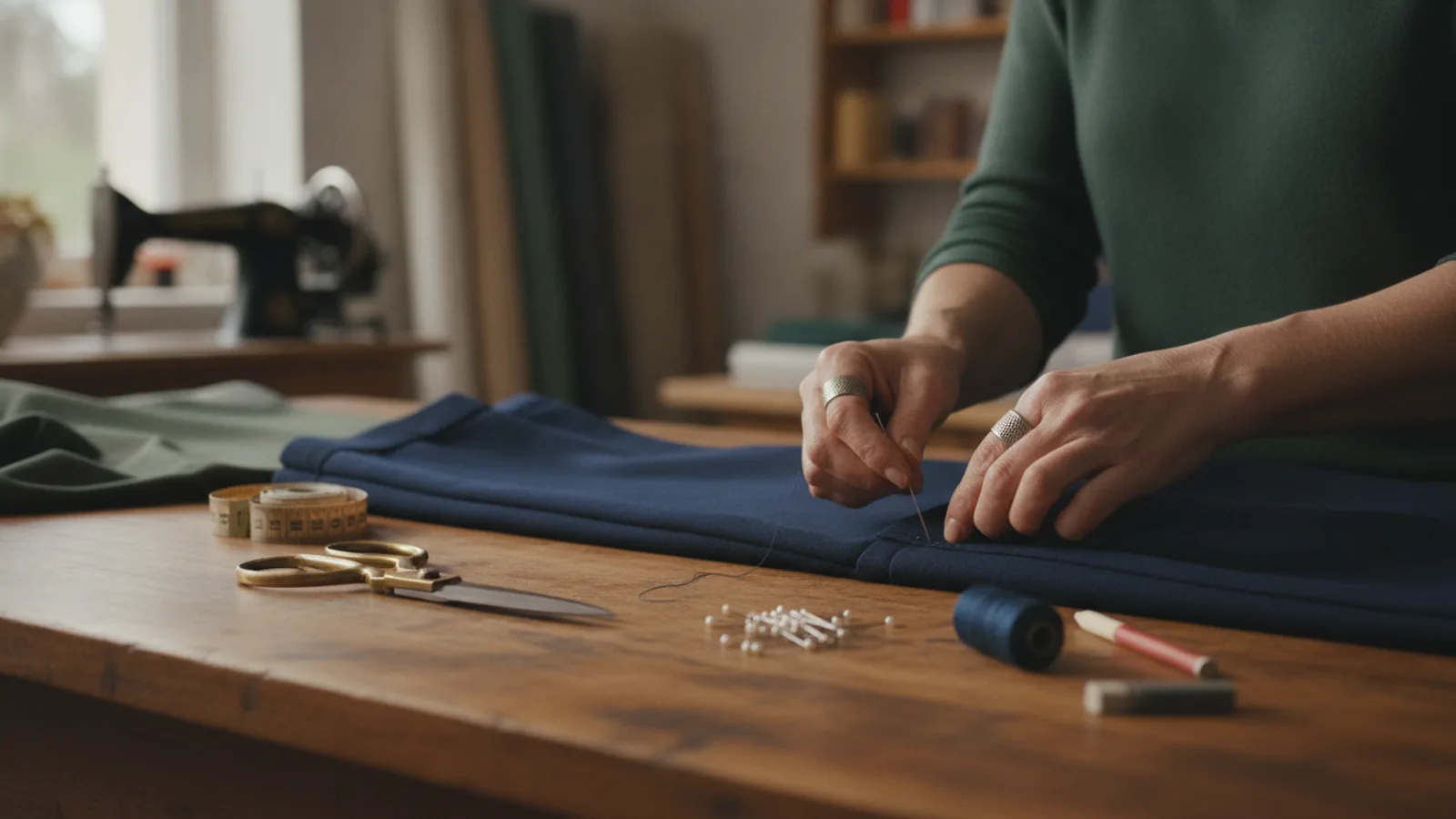 How To Hem Trousers By Hand | Graemeakers
