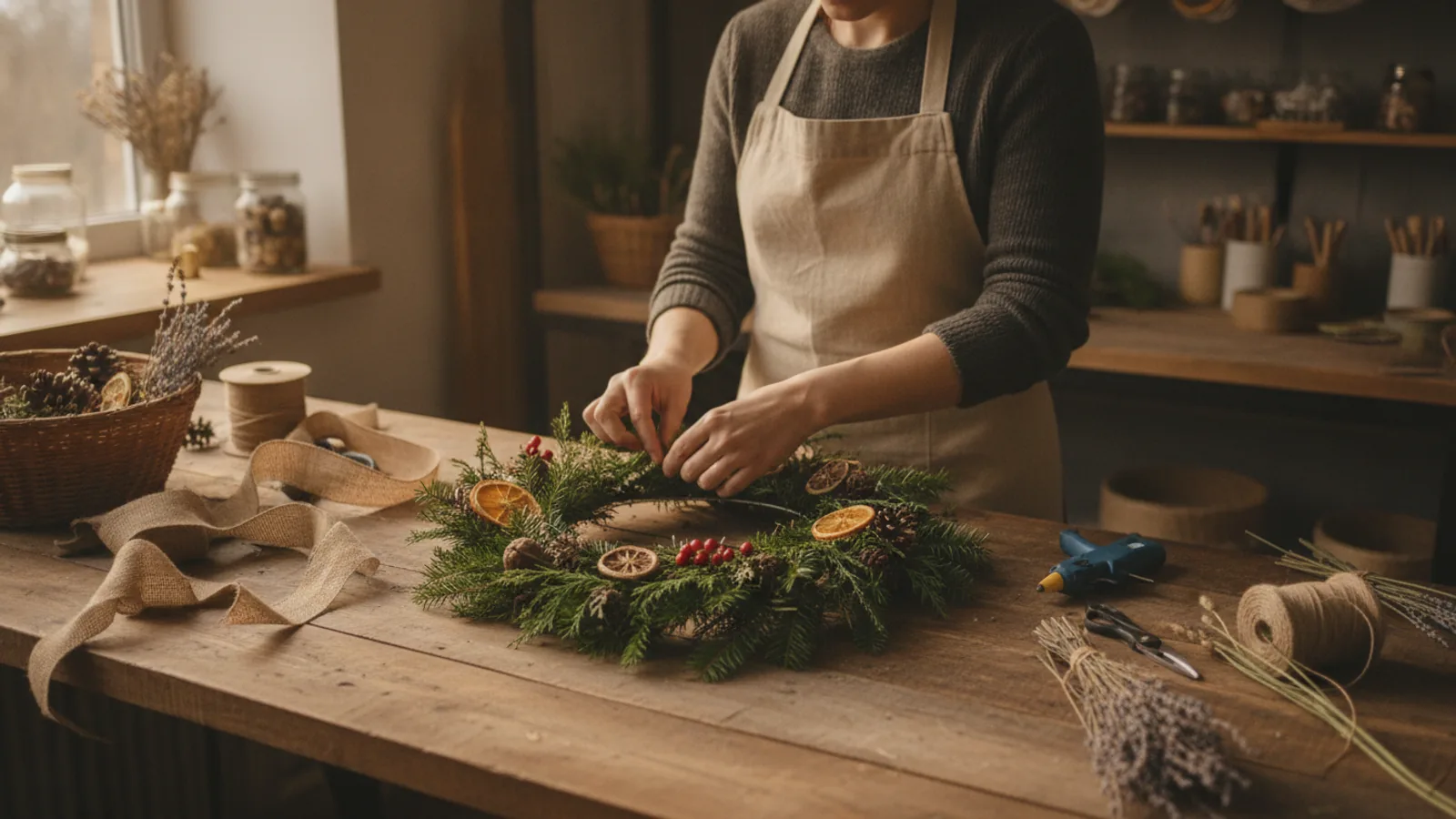 How To Make A Seasonal Wreath | Graemeakers