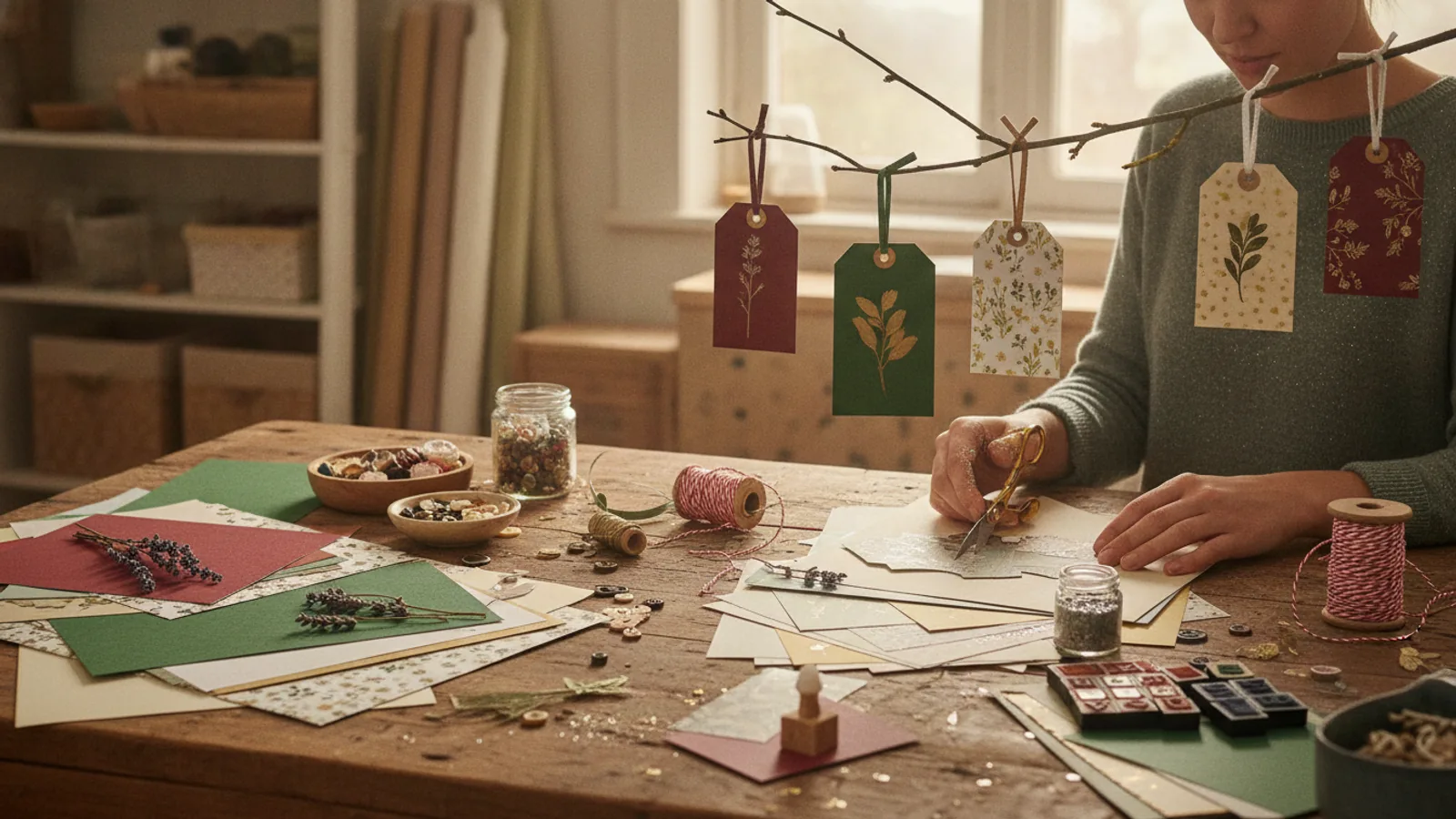 How To Make Handmade Gift Tags | Graemeakers